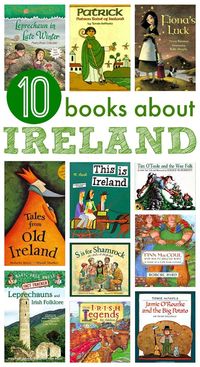 Books about Ireland for St.Patrick's Day or any other day.