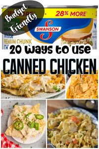 Canned chicken Recipes are a versatile and affordable ingredient that can be used in a variety of meals. From soups and stews to casseroles and salads, canned chicken is a convenient way to add protein to your diet without breaking the bank.