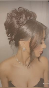 Credits #kykhaircare on TikTok #hair #updo #prom #hairstyles