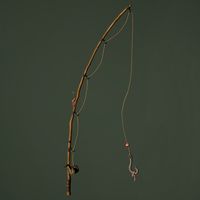 ArtStation - Stylized Fishing Pole