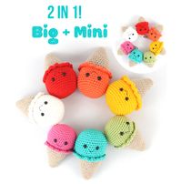 Ice Cream Amigurumi Big & Mini - Free Crochet Pattern - StringyDingDing