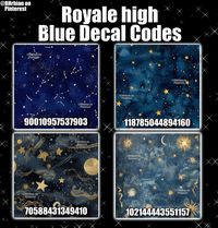 Royale high <3 #royalehigh #rhoutfits #roblox #royalehighoutfitideas #robloxdecal !! I DO NOT ALLOW REPOSTS !! !! My watermark is not on the actual decal images. !! I do not own any of the decal images. (+credits to original owners)  desc words: sky blue dark galaxy stars yellow teal planets sun