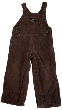 OSHKOSH B’GOSH VINTAGE Brown Corduroy Authentic Vestbak Overalls sz 12 Months | eBay