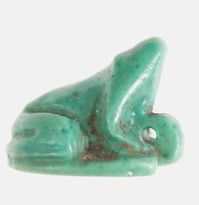 Amulet Possibly Depicting a Tree Frog | New Kingdom | The Metropolitan Museum of Art