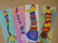 The Elementary Art Room!: Dr. Seuss Creations: Tizzled Topped Tufted Mazurkas