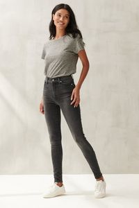 UNI FIT HIGH RISE SKINNY JEAN, GLOBAL GREY