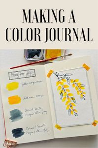 Keeping a color journal may be the best thing you can do for your mixed-media art; discover ways to explore color in unique journal pages.