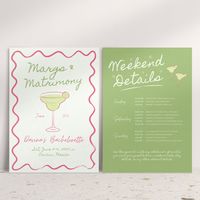 Margs and Matrimony Bachelorette Party Invitation, Bach Party Itinerary, Final Fiesta Bachelorette, Bachelorette Weekend Invitation - Etsy Canada