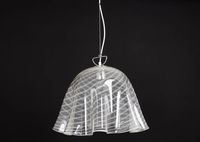 1 of 2 Large Pendant Light by Kalmar-Fazzoletto, Austria, 1970s For Sale at 1stDibs