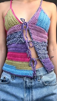 crochet patterns-crochet tops easy free patterns