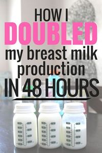 Simple steps to boost your low breast milk supply quickly. A list of ways your can increase your breastmilk production at home with pumping, water, food and supplements. Tons of tips on how to get your milk supply back up from a breastfeeding mama of two!