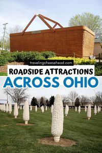 Road tripping across Ohio this summer? Be sure to check out my list of places to visit and check out these Ohio roadside attractions! Traveling to Ohio is perfect for weekend getaways and these roadside attractions provide many great destinations to add to your bucket list.