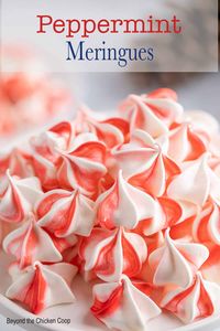 Peppermint Meringues