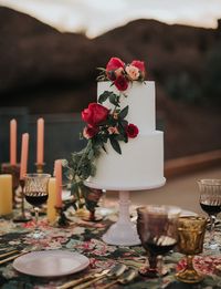 Inspired by Frida Kahlo: A Floral-Filled Mexican Desert Wedding - Green Wedding Shoes