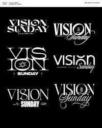 Mannahouse Church - Vision Sunday Event on Behance