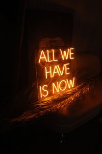 Transform your environment with our beautiful neon sign that captures the spirit of embracing the present. Meticulously designed, this striking piece brings a wave of inspiration to any space, serving as a gentle reminder that the now is what we truly have. Ideal for a thoughtful gift or to elevate your own interior design, it exudes positivity and contemporary flair. 💡 Crafted from high-quality materials, our neon light art is built to be durable and easy to set up. Infuse your surroundings wi