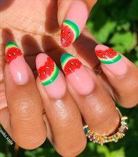 minimalist fruit nail designs - Google Search