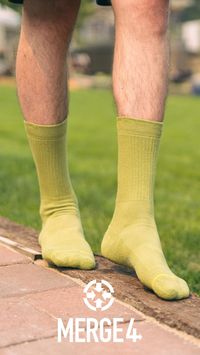 REPREVE® transforms recycled bottles into an amazing fiber used in our line of swanky soft, ultra-comfy REPREVE® socks. The process embeds properties like moisture-wicking, adaptive warming and cooling, water repellent, and more at the fiber level for reliable, durable quality.