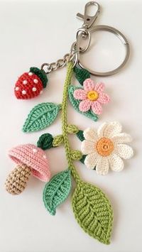 20 Latest Crochet Keychain Ideas To Try In 2025! - Ask Bart