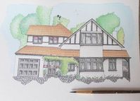 Hey, I found this really awesome Etsy listing at https://www.etsy.com/uk/listing/595749282/hand-drawn-watercolour-house-portrait