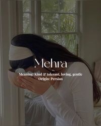 #aesthetic #girlname #persian #mehra