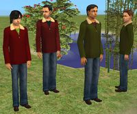 Mod The Sims - Bomberladjeans Coats for men