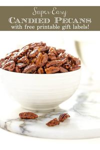 Easy Candied Pecans (with video)