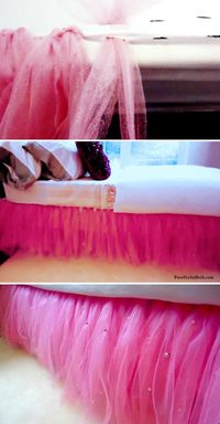 No Sew Tutu Bedskirt