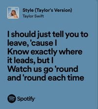 style - taylor swift