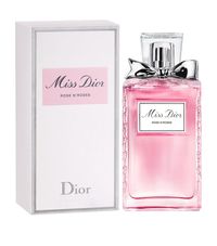 A profusion of fresh and colourful Grasse Rose petals, vivified by citrusy dew, the new Miss Dior Rose N’Roses eau de toilette sweeps you away into a fresh field of florals. The heart of the fragrance swirls with rose – harvested using traditional preservative methods – while white musk lends a lingering after note and Italian mandarin and bergamot set the composition sparkling for a scent to remember.