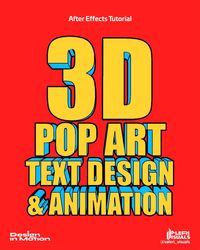 Learn how to design and animate a super cool 3D Pop Art text in Adobe After Effects.