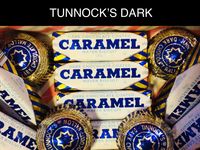 TUNNOCKS GIFT BOX - Box full of  Dark Chocolate Tunnock’s teacake, caramel wafer bars, hand gift wrap, birthday gift, personalised gift tag,