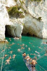 Swimming in caves! Zante / Zakynthos, Greece