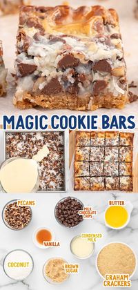 There’s no denying that these magic cookie bars are delicious, with rich layers of sweet coconut, crunchy nuts, and decadent chocolate chips.