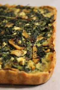 Quiche de espinafre