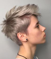 Spiky Pixie for Thick Fine Hair