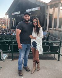 Okay four things to tell yall! 1. I was a very bad blogger last night & forgot to get a true outfit photo from what I wore to the concerts 2. @justincolemoore was amazing & still in shock he came to my little town 3. Found this an excellent opportunity to show yall my wonderfully amazing boyfriend @braden_atkinson13 & 4. My friends are ABSOLUTELY beautiful also shoutout to my sister for being a real MVP and letting me borrow her boots (her most prized possession) theyre what made my outfit what