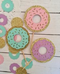 Donut Party, Donut Grow Up Party, Donut Cake Topper, Donut Smash Cake Topper, Donut Party, Donut Bab