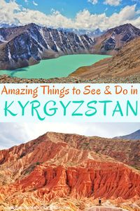 Travelling in Central Asia? Don’t miss these incredible things to do in Kyrgyzstan. Includes foods to try, cultural experiences as well as nature and attractions in Kyrgyzstan to help you discover the best of this amazing country. #kyrgyzstan #centralasia #travel #backpacking #hiking #trekking #yurt #yurtcamp #bishkek #karakol