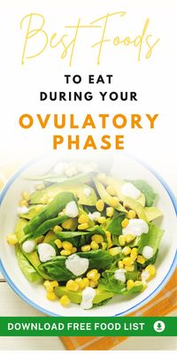 Elevate your cycle syncing routine with our guide to ovulation supporting foods. Discover top ovulatory phase foods and get inspired with nutritious ovulatory phase meals that support your body's natural rhythm. Enhance your energy and well-being during the ovulatory phase with delicious, balanced meal ideas!