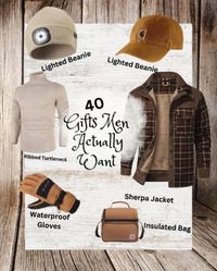 Men voted and these are the top 40 gifts they actually want. Whether you're shopping for your husband, boyfriend, son, grandpa, or college student these are the gifts they really want. Skip the hours of shopping and go straight to this awesome collection of gifts men will love!