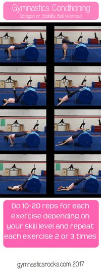 Hey everyone! I have some more gymnastics conditioning exercises for you to try or for coaches some things to get your athletes to try! Today Im going to share some things you can do using #CoreStability