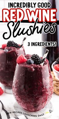 Red Wine Slushie