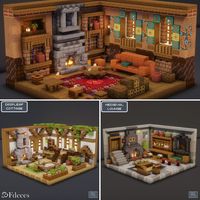 Rale_Design on X: "Minecraft Cottage Interior Collection #minecraft #mc #minecraftbuilds #minecraftdesigns #minecraftinspiration #minecraftdecoration ⬇️ Download my Builds on Patreon (bio) https://t.co/ashxZHcfCr" / X