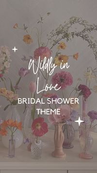 ✨SAVE this for your future wedding planning & inspiration! 💍2024 Bridal Shower Themes part twenty five - Wildly in Love💐 An entire party… | Instagram