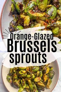 This orange-glazed brussels sprouts recipe is a delicious, seasonal veggie side. The crispy, robust flavor of brussels sprouts coated in a savory-orange glaze with a touch of sweetness. These healthy roasted brussels sprouts have a balsamic glaze with orange juice and zest and some other tasty ingredients. Perfect veggie side dish recipe. Healthy veggie sides have never been tastier! Easy brussels sprouts recipes can be hard to come by, but these oven-roasted brussels sprouts are sure to wow.