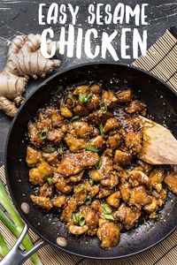 Chinese Sesame Chicken Stirfry | Budgetbytes.com Recipe