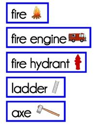 FREE Community Helpers Word Wall Packet