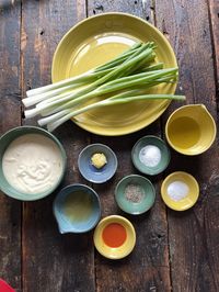 Simple & Creamy Charred Scallion Dressing (Whole30) - nocrumbsleft