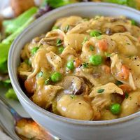 One Pot Gnocchi Chicken Pot Pie - Iowa Girl Eats